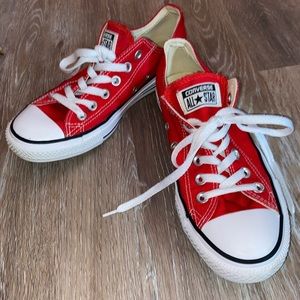 Red Low-Top Converse